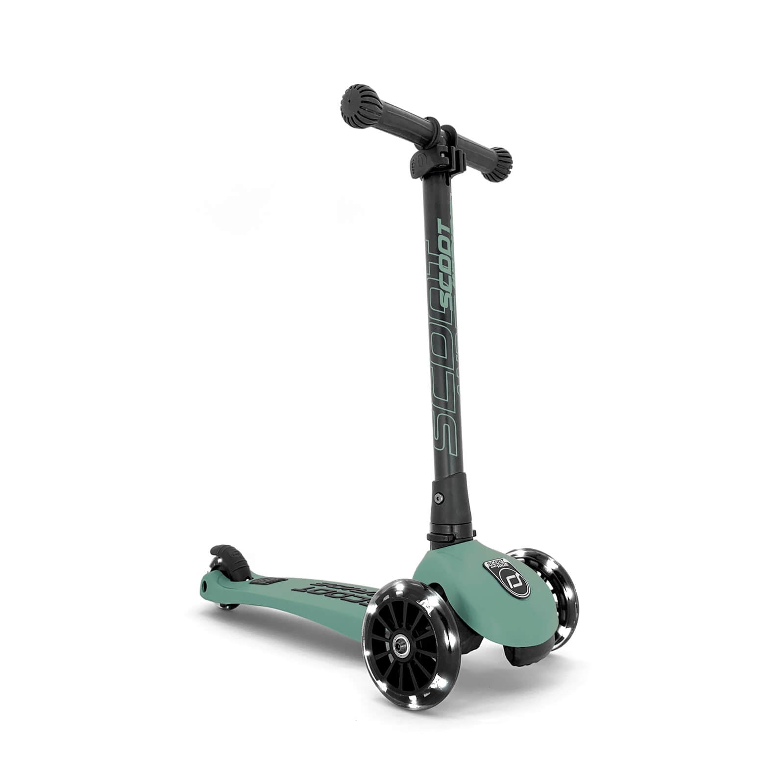 Highwaykick 3 LED Scooter – Forest