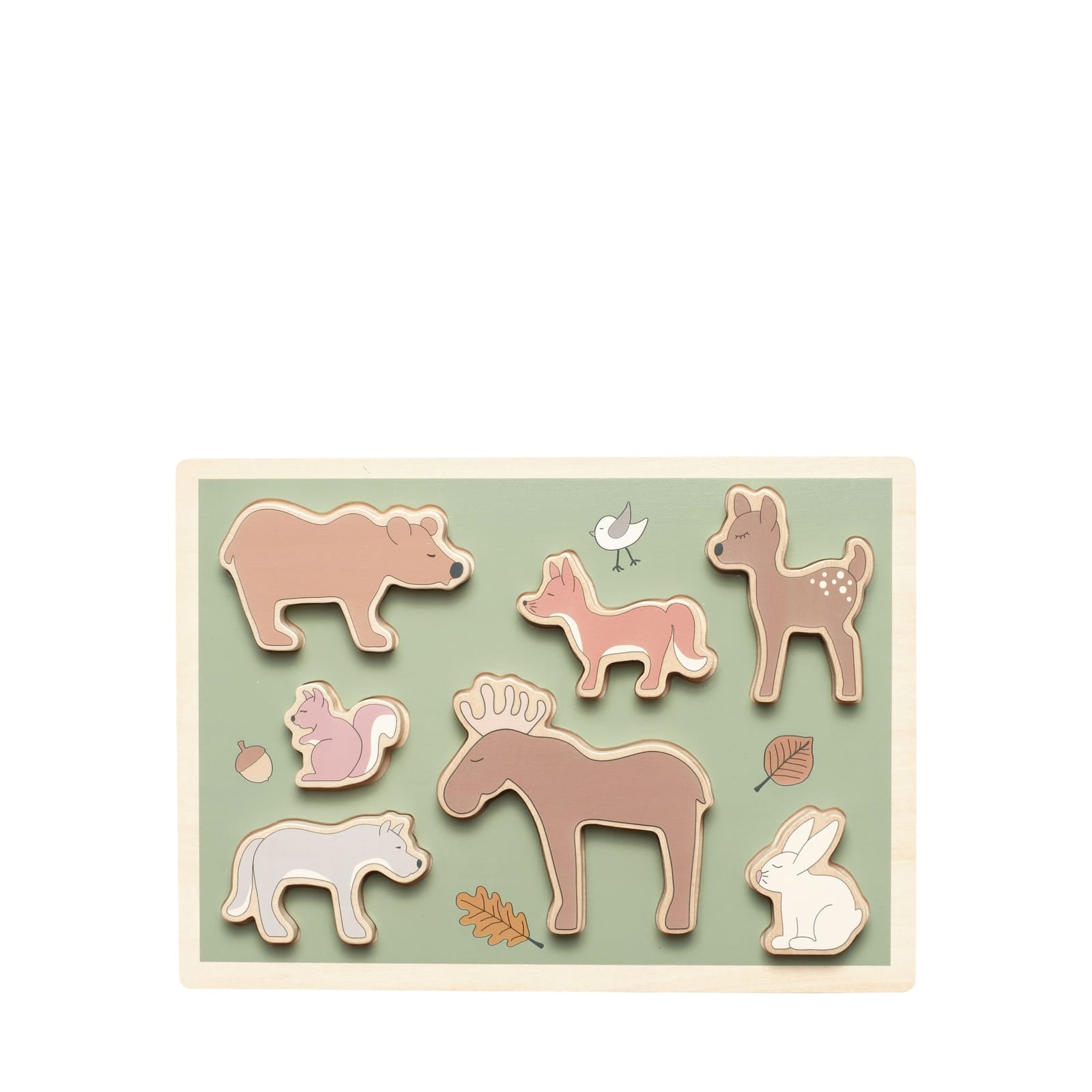 Wooden Puzzle – Forest Animals