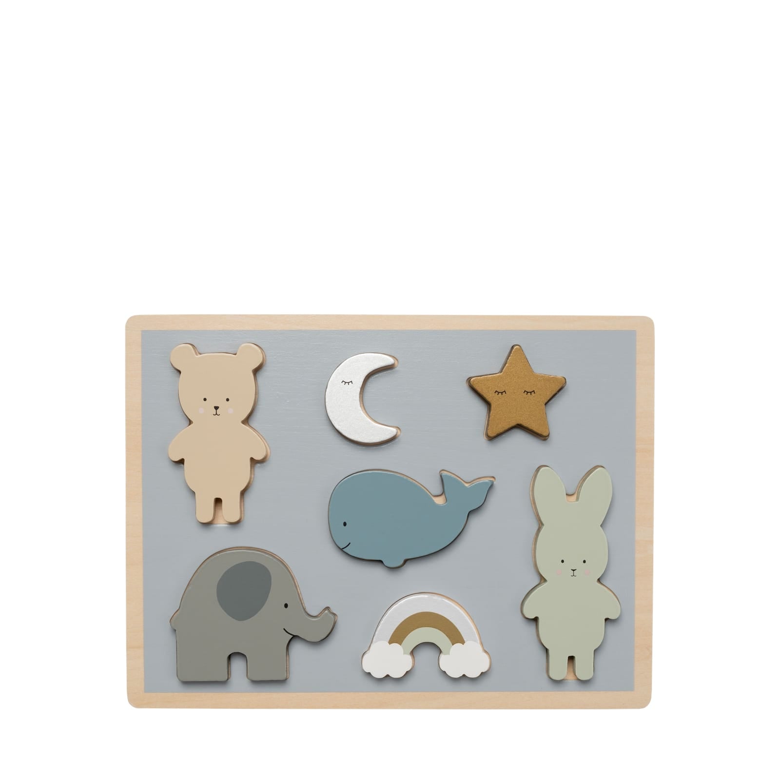 Wooden Puzzle – Teddy Friends