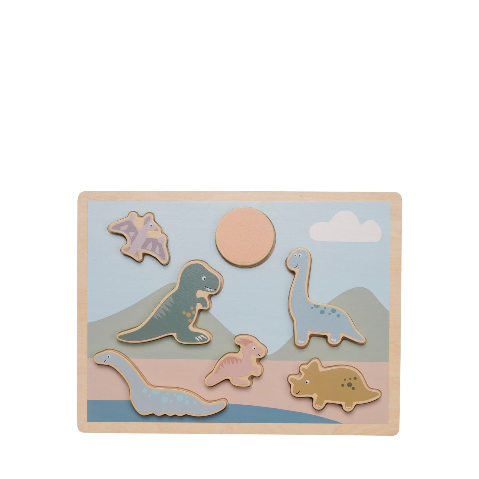 Wooden Puzzle – Dino Land