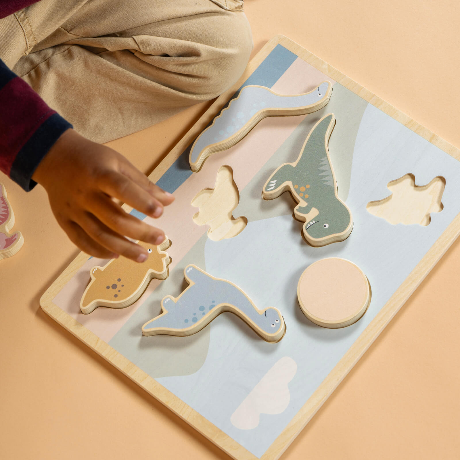 Wooden Puzzle – Dino Land