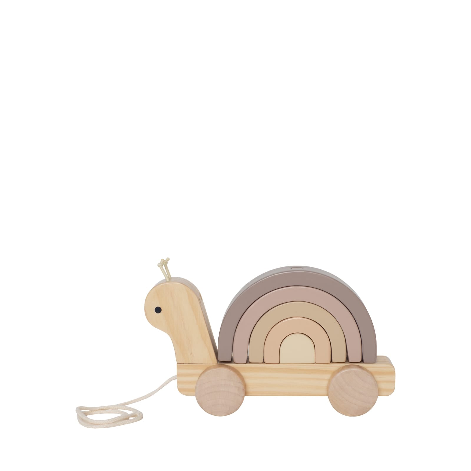 Pull Along Stacking Snail