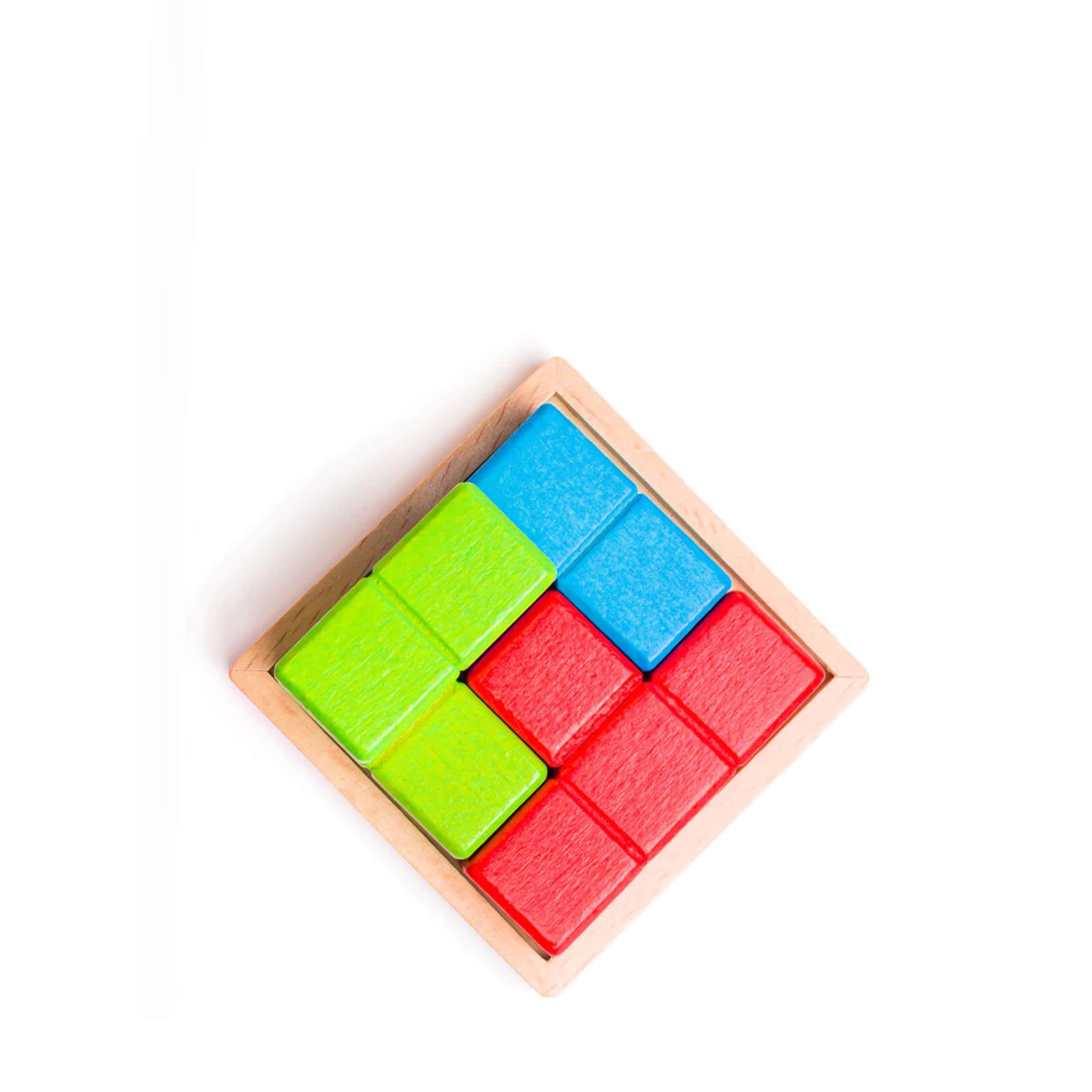 Wooden Lock-a-Cube Game