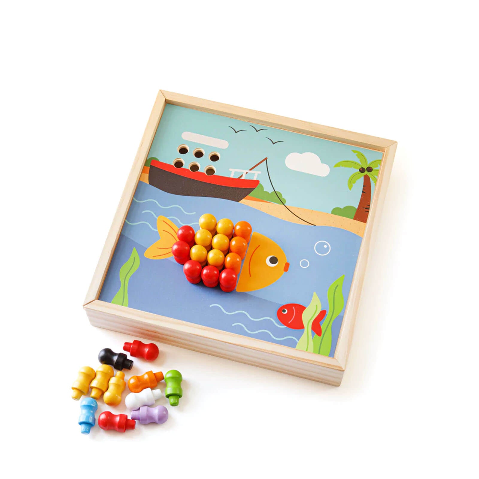 Seaside Peg Art Board