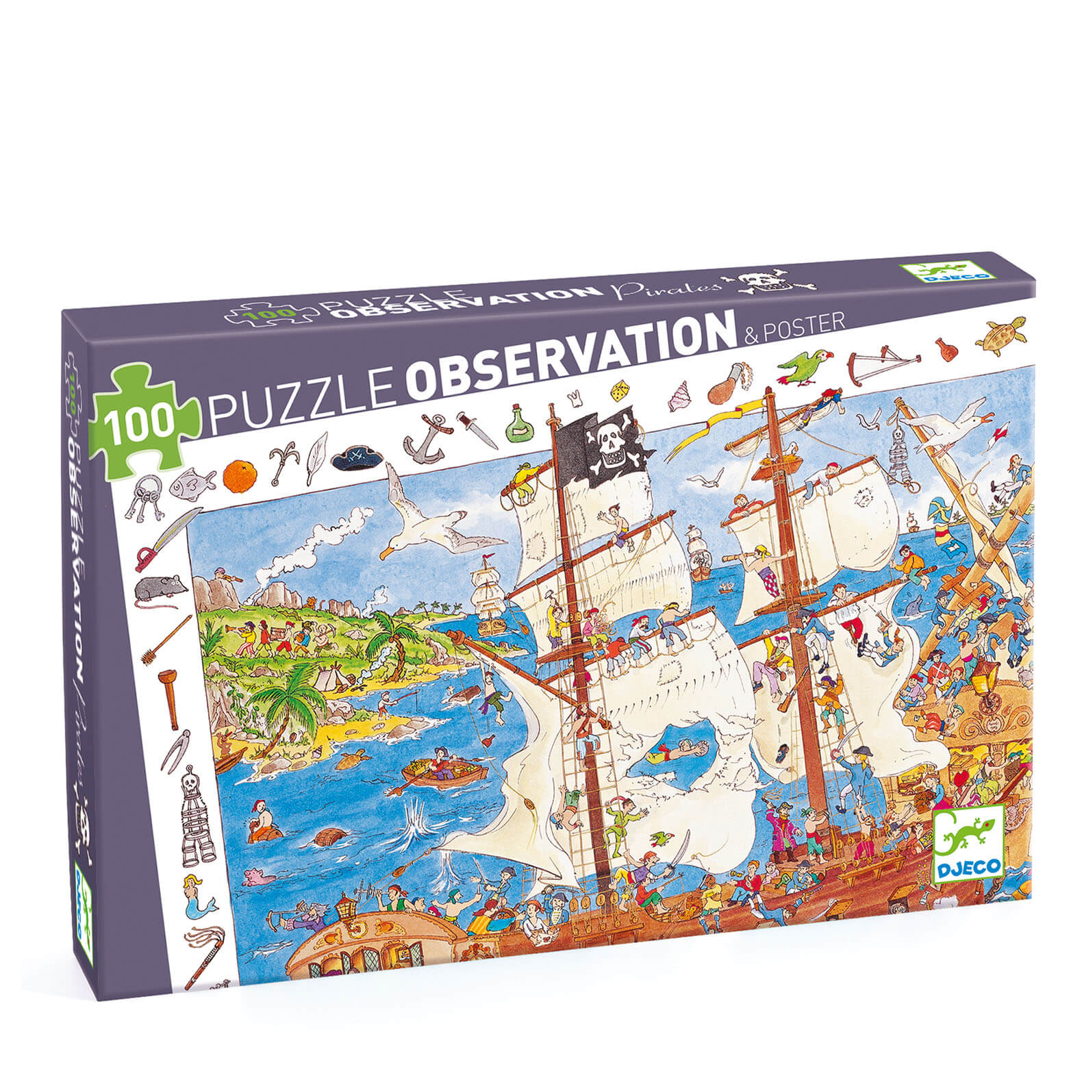 100 Piece Puzzle – Pirates