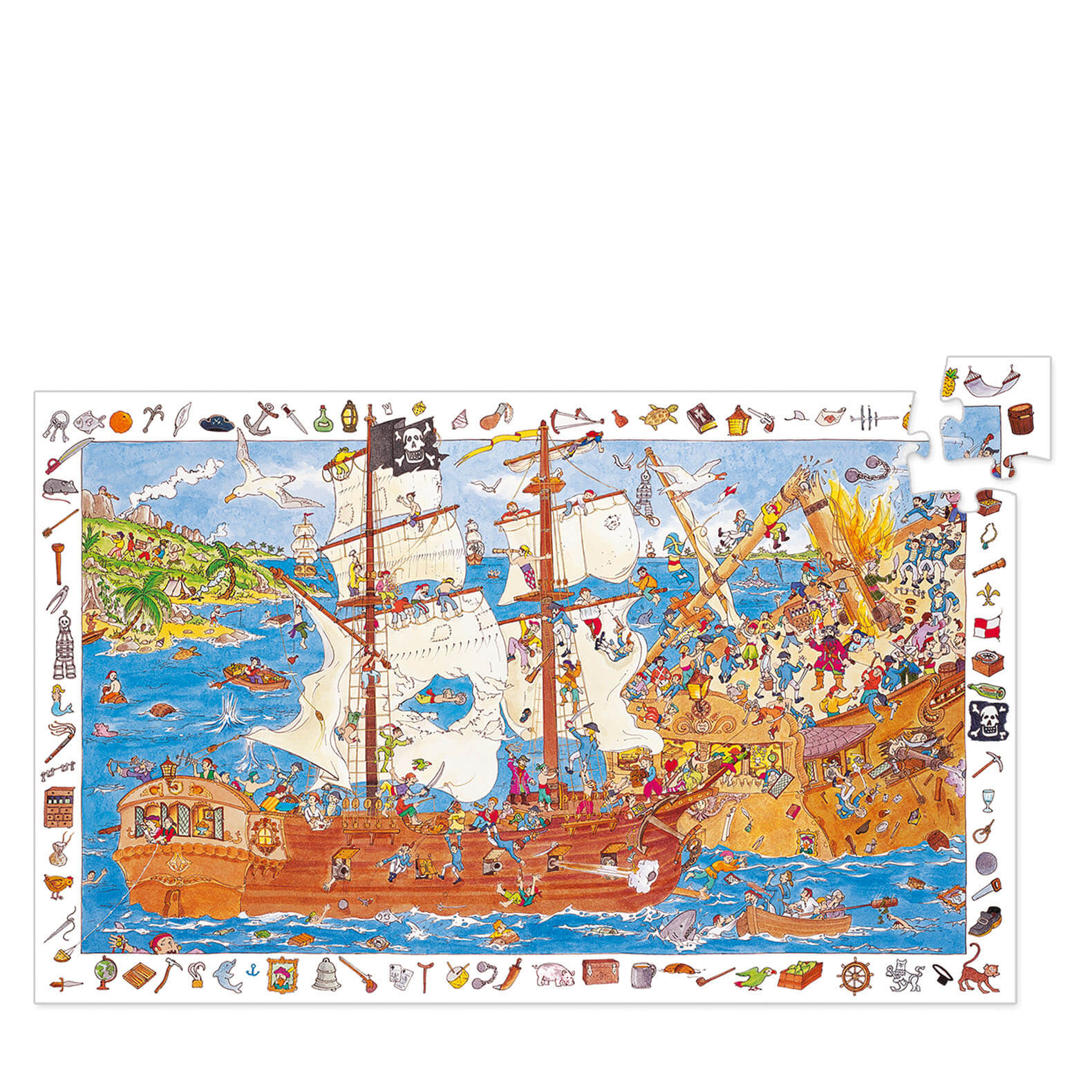 100 Piece Puzzle – Pirates