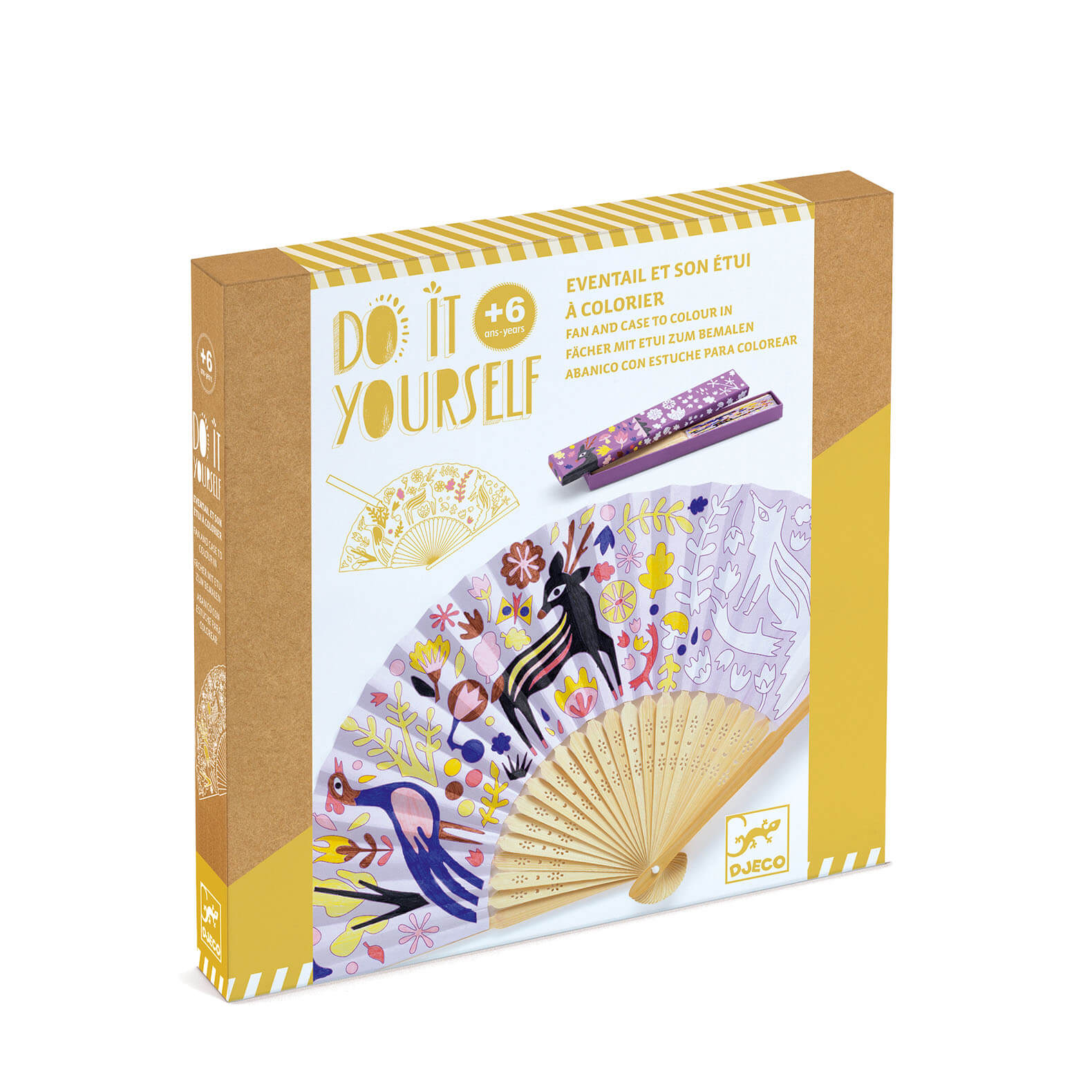 Colour In Craft Set – Woodland Fan