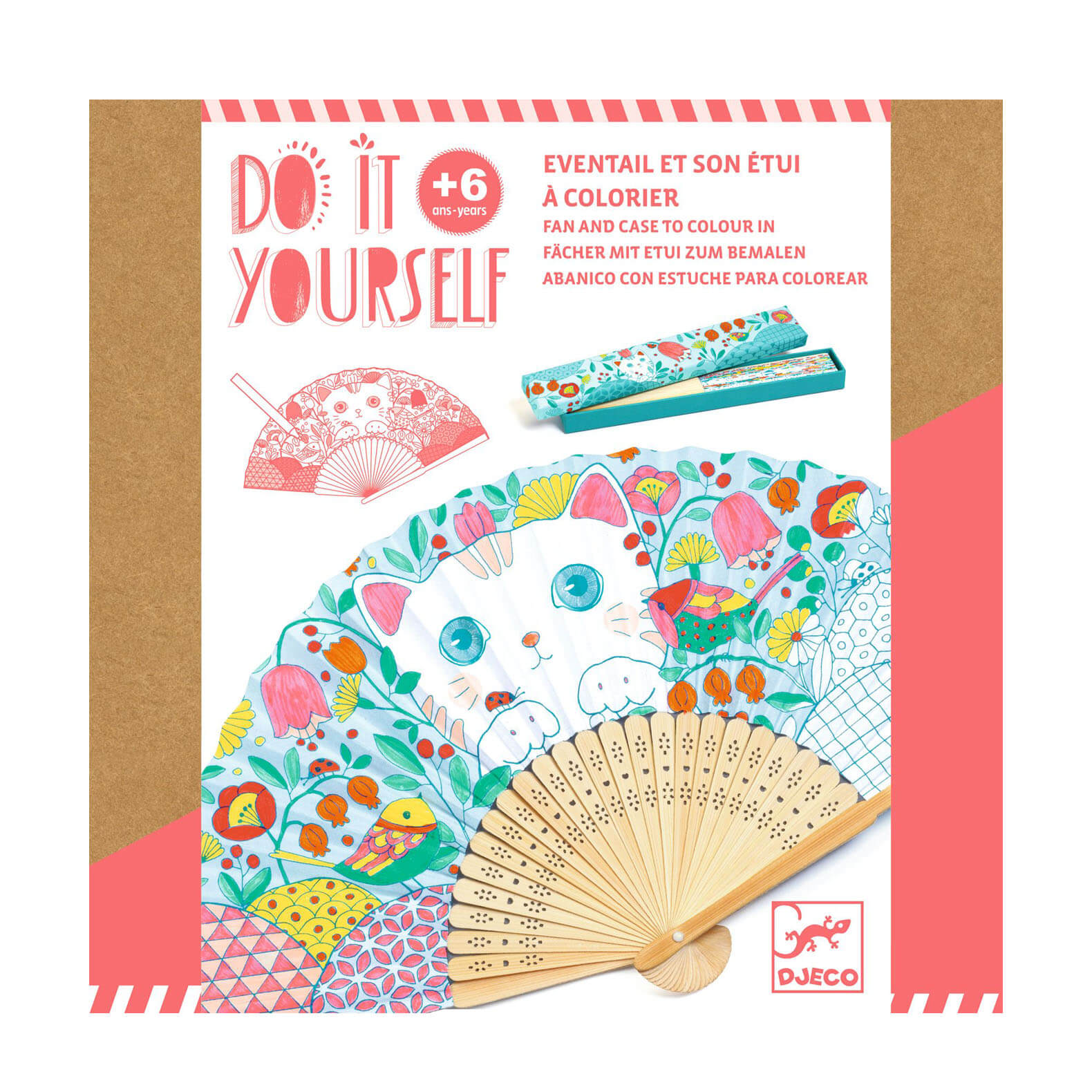 Colour In Craft Set – Koneko Fan