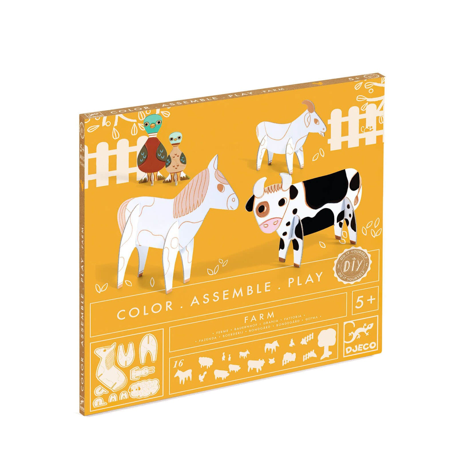 Colour Assemble Play Craft Set – Farm