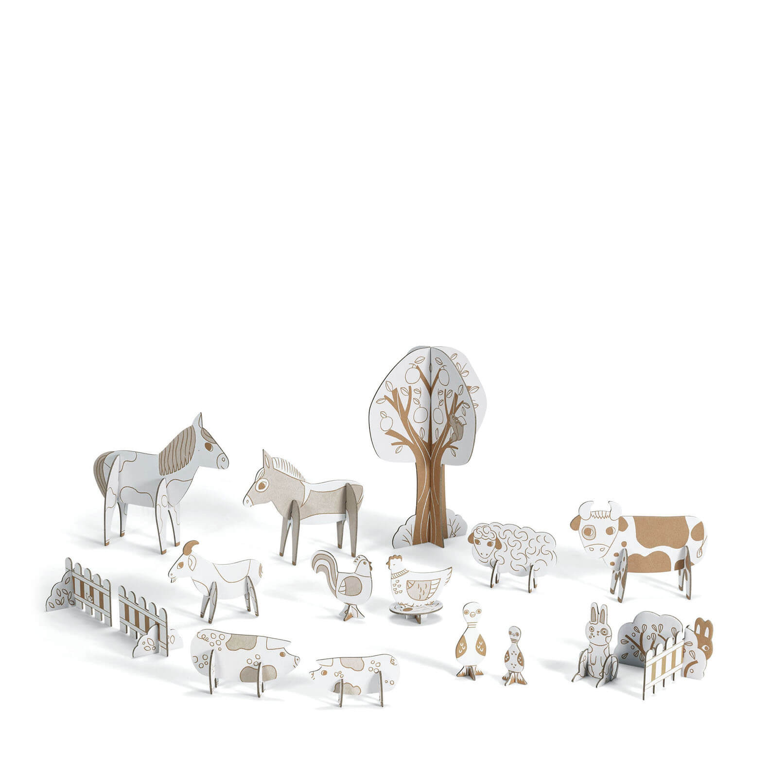 Colour Assemble Play Craft Set – Farm