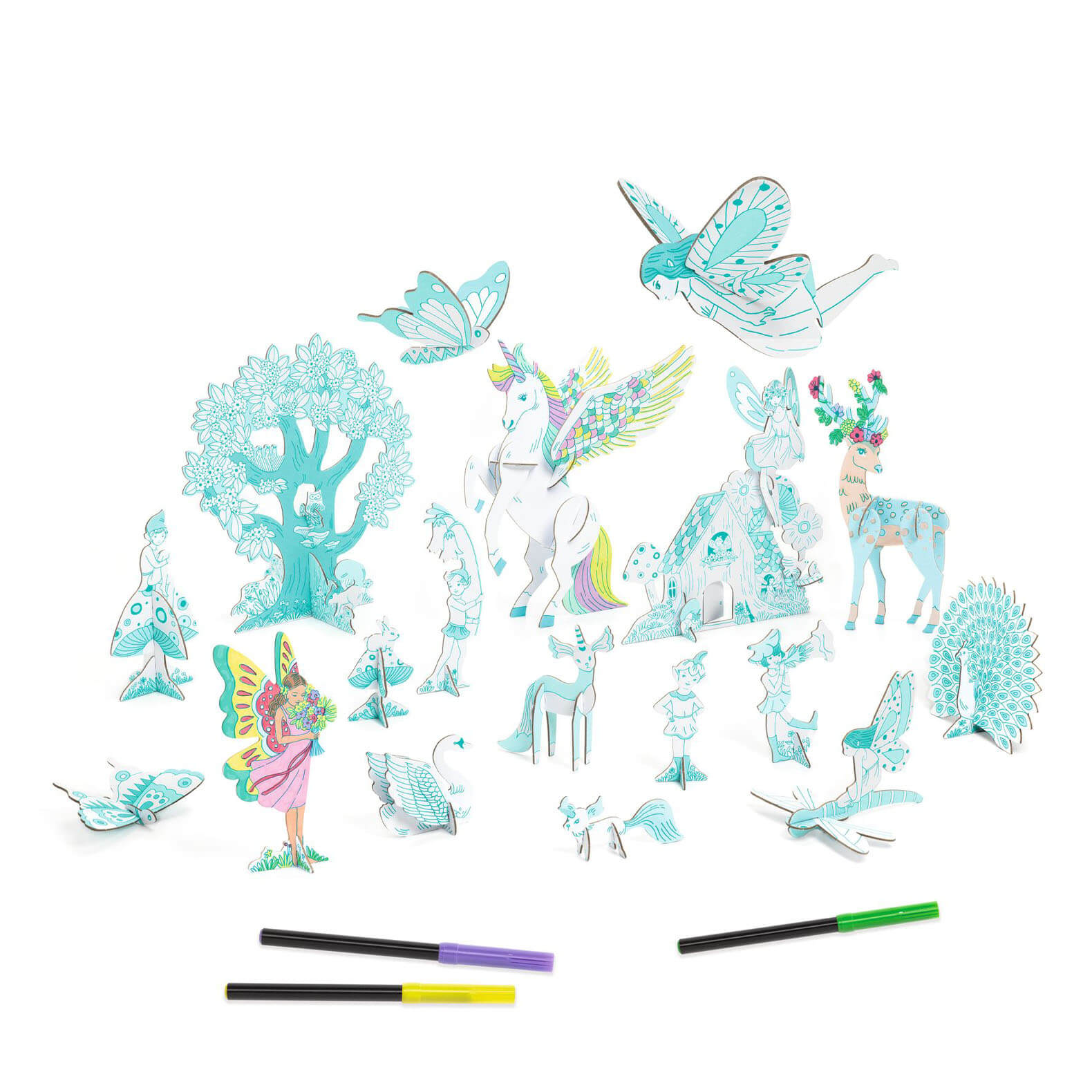 Colour Assemble Play Craft Set – Fairy World