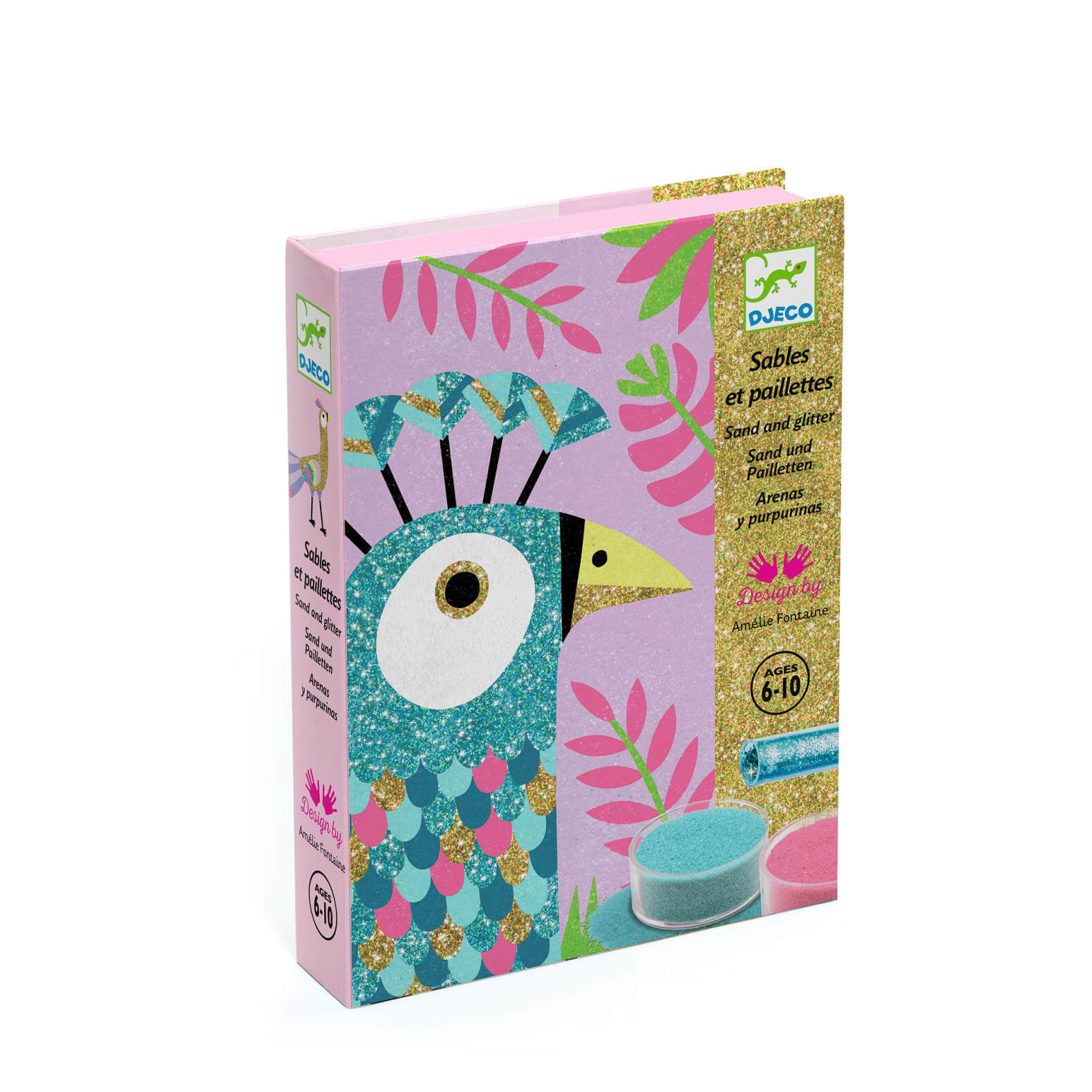 Colour In Glitter Craft Set – Dazzling Birds