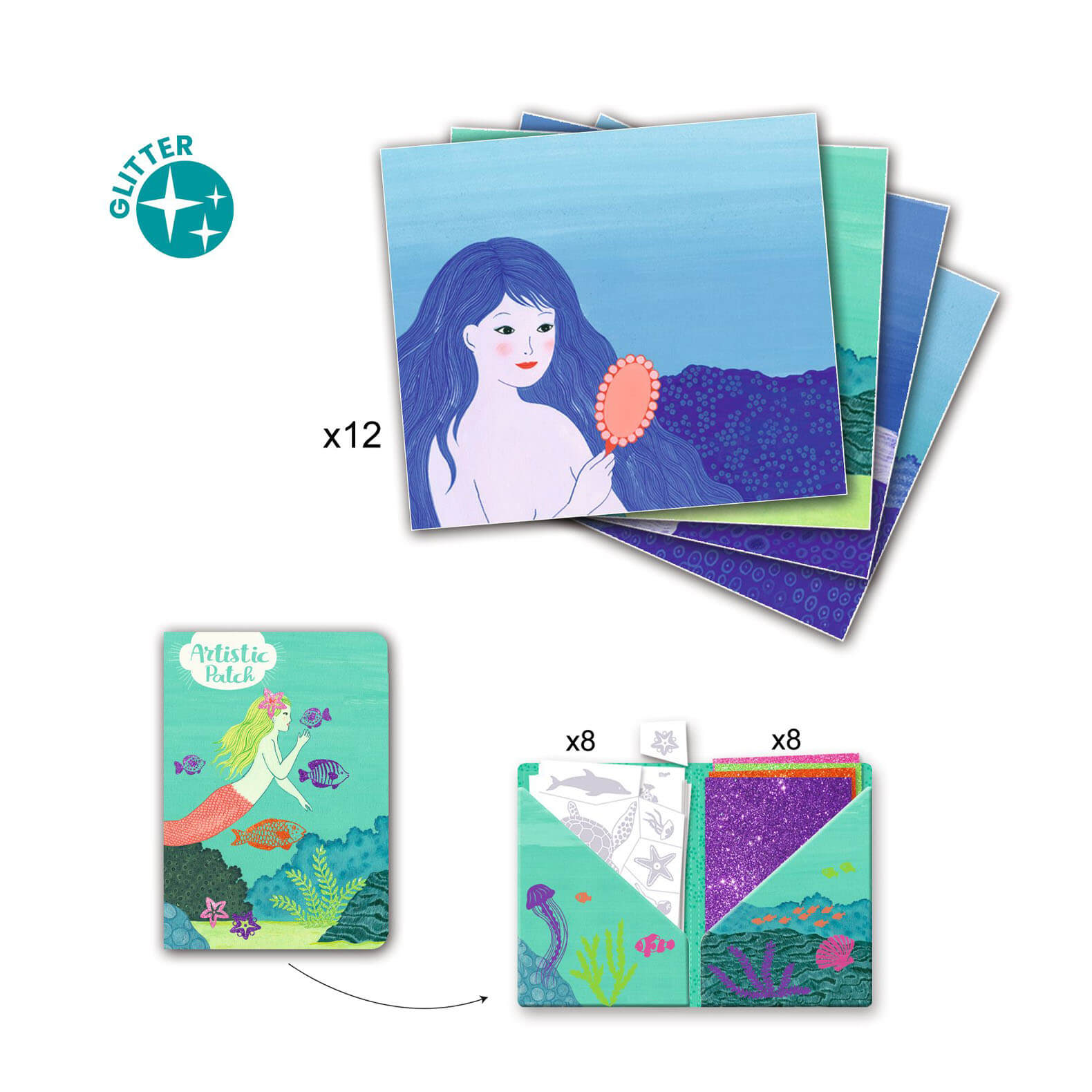 Artistic Patch Craft Set – Ocean