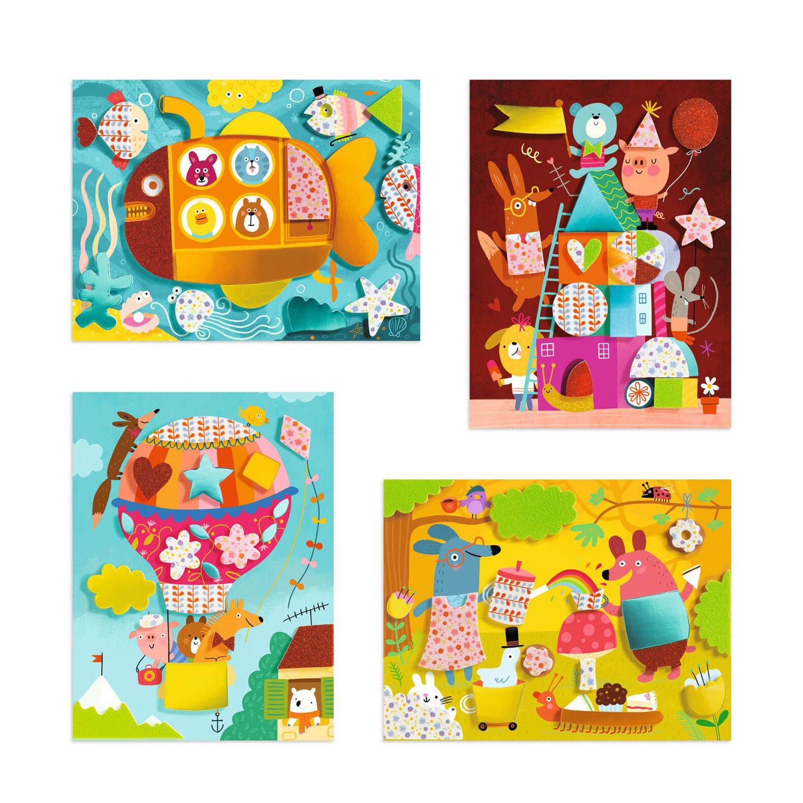 Collage Craft Set – Foam Fun