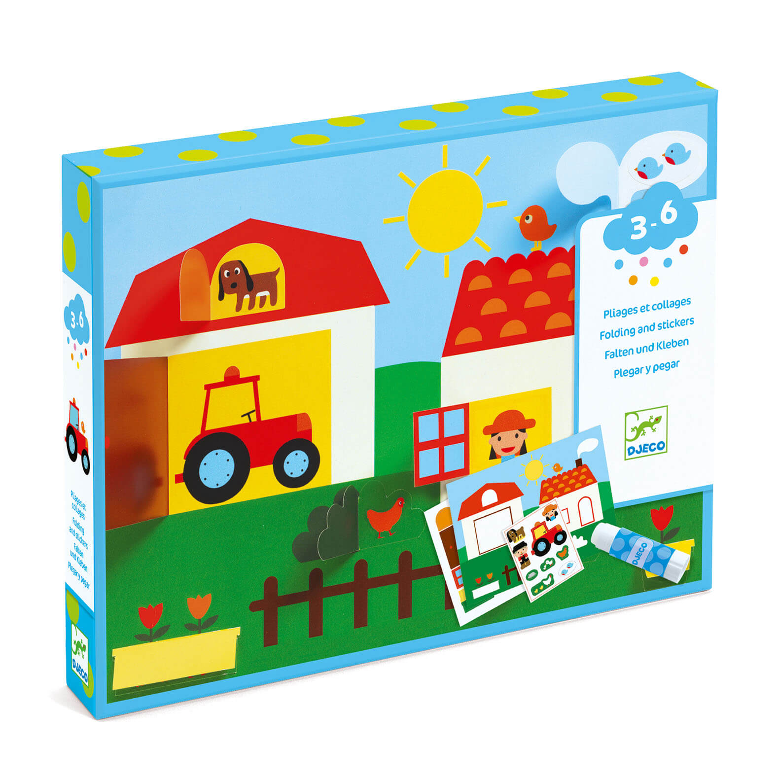 Collage Craft Set – Hide and Seek Farm