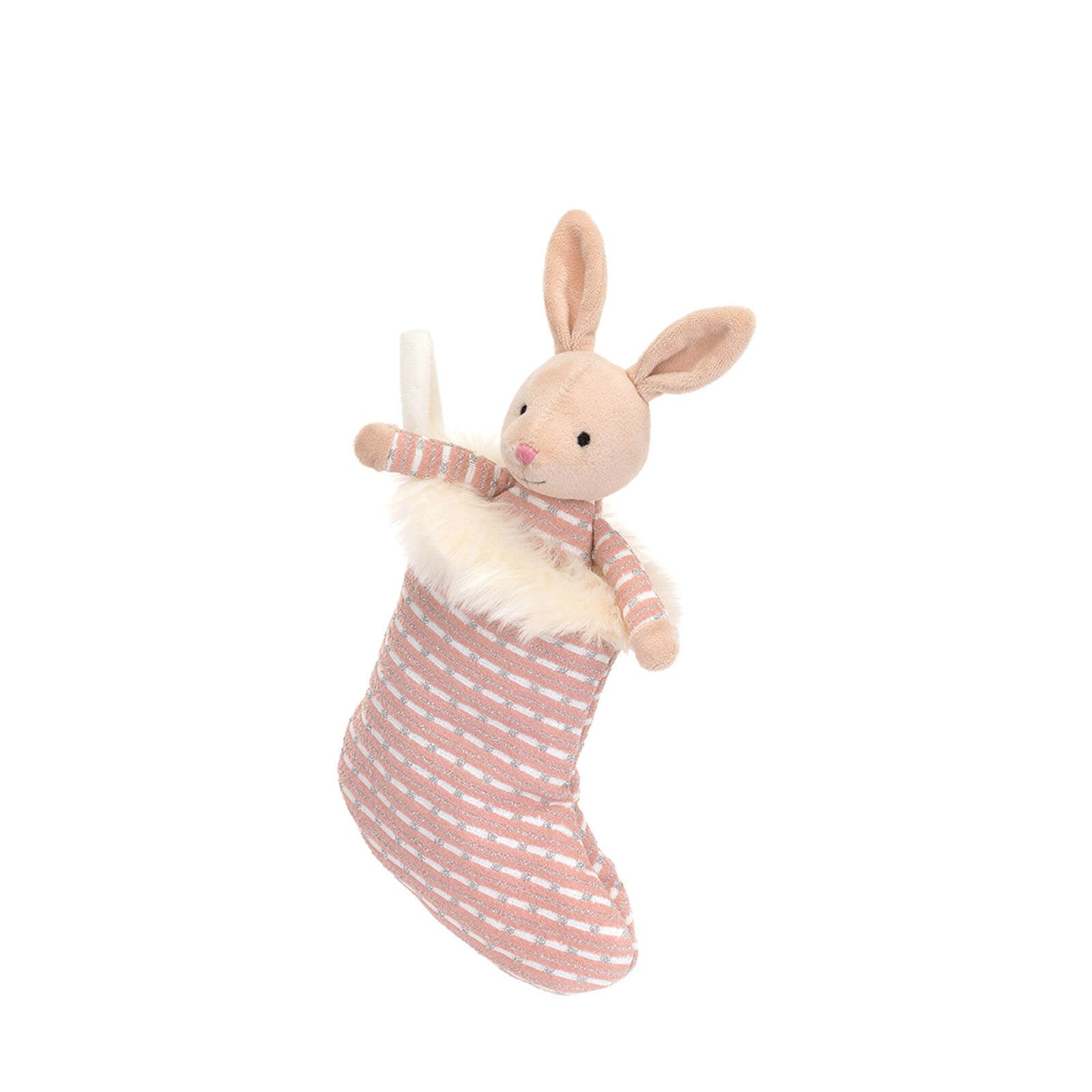 Shimmer Stocking Bunny