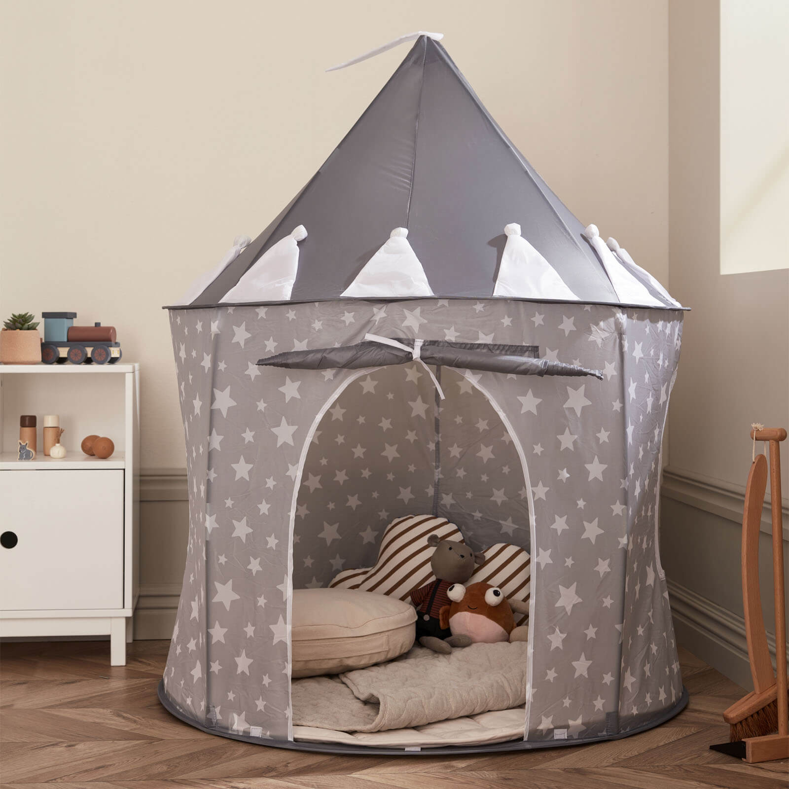 Play Tent Grey Star