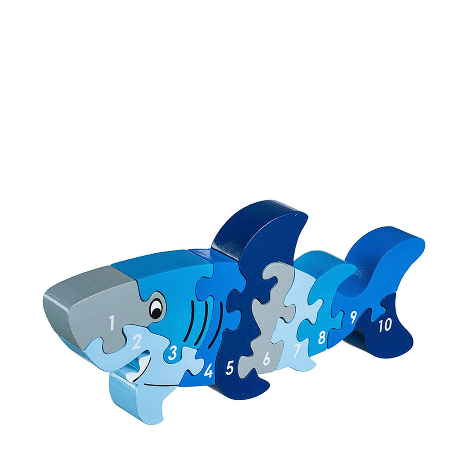 1-10 Wooden Jigsaw – Shark