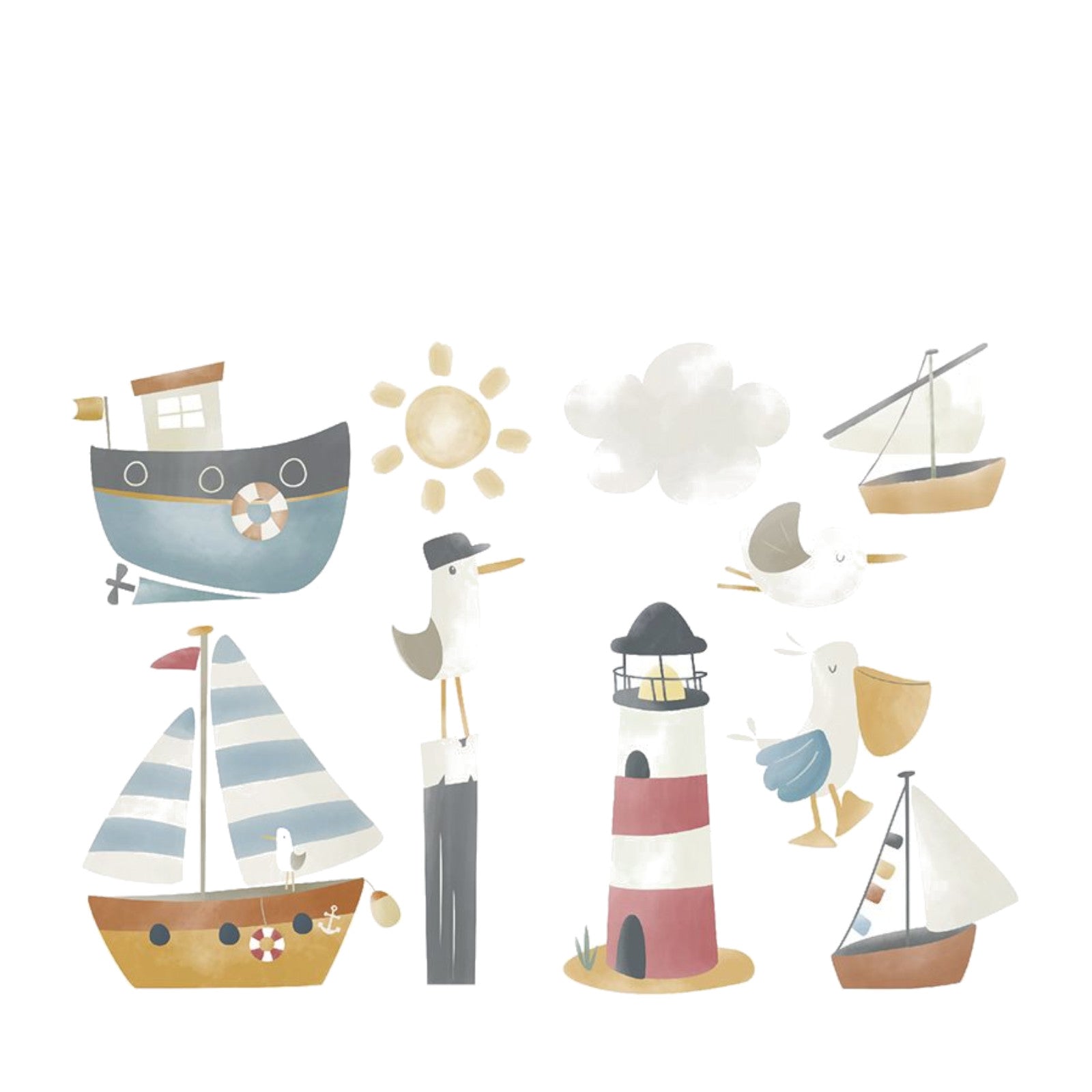 Sticker Sheet – Sailors Bay