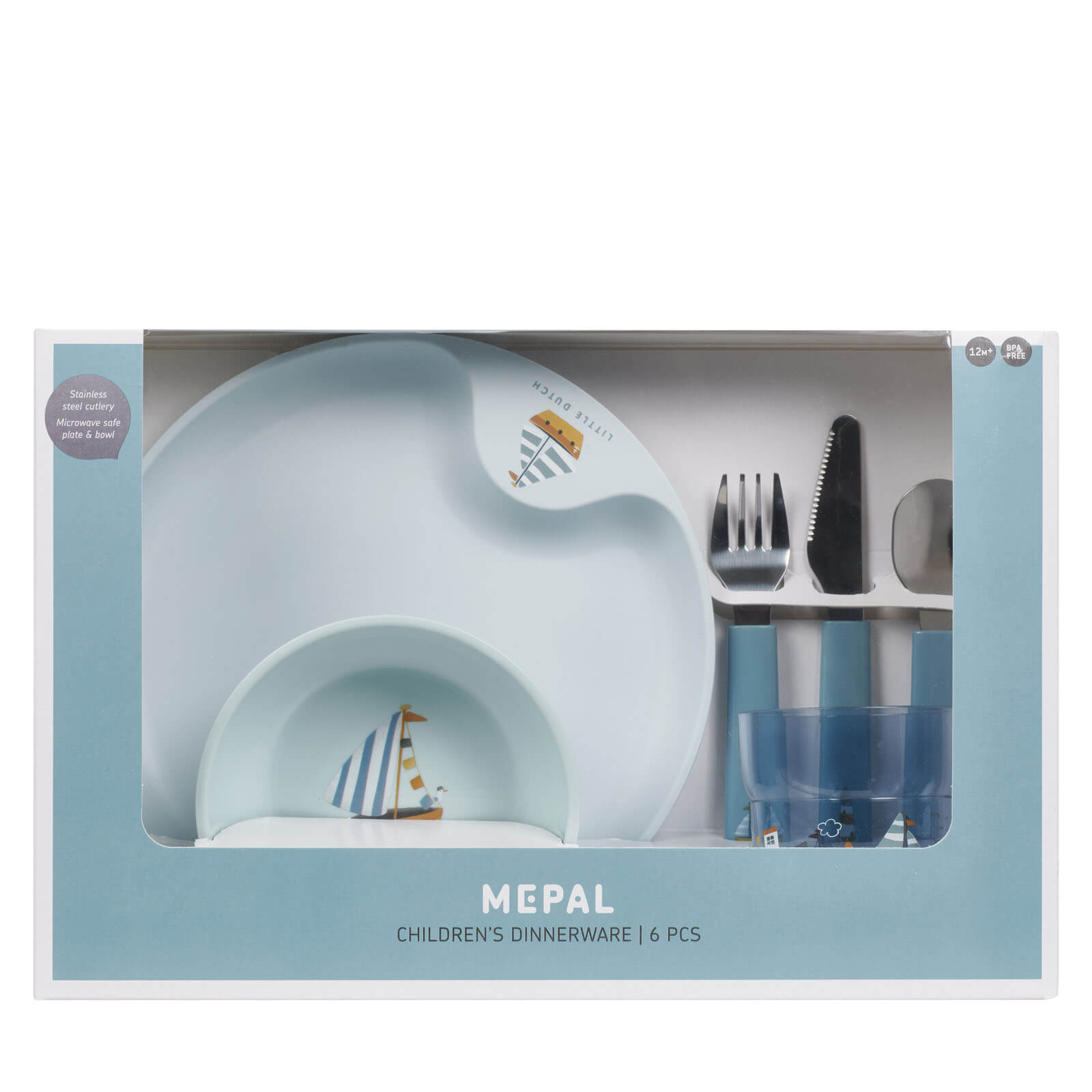 Children’s Dinnerware 6 Piece Set – Sailors Bay