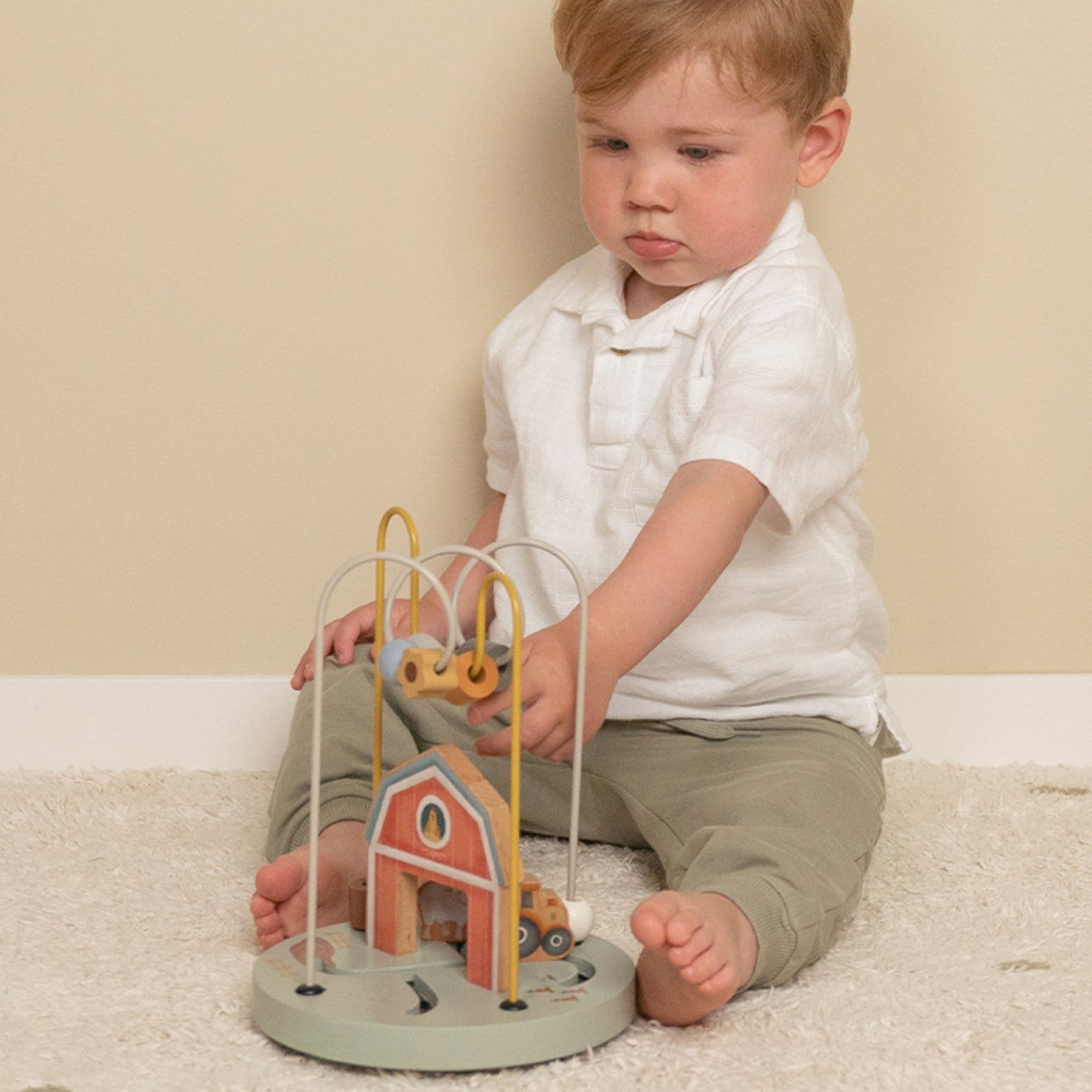 Wooden Activity Spiral – Little Farm