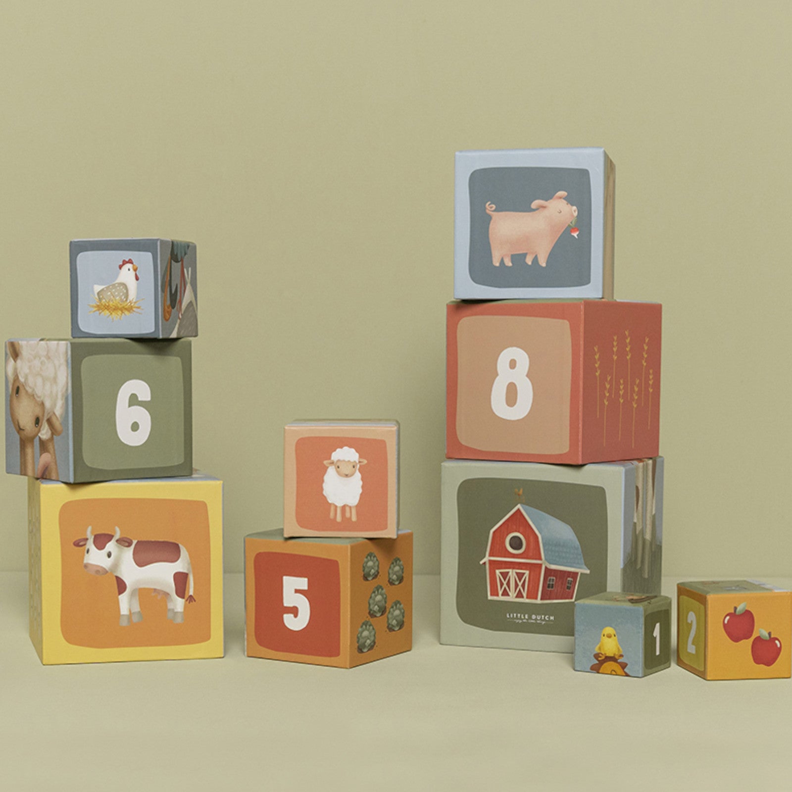 Building Blocks Cardboard – Little Farm