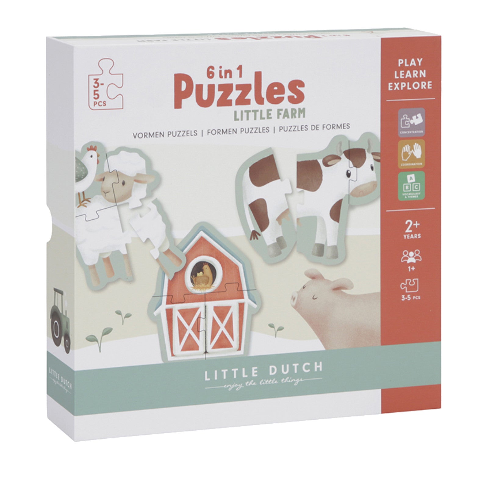 6 In 1 Puzzles – Little Farm