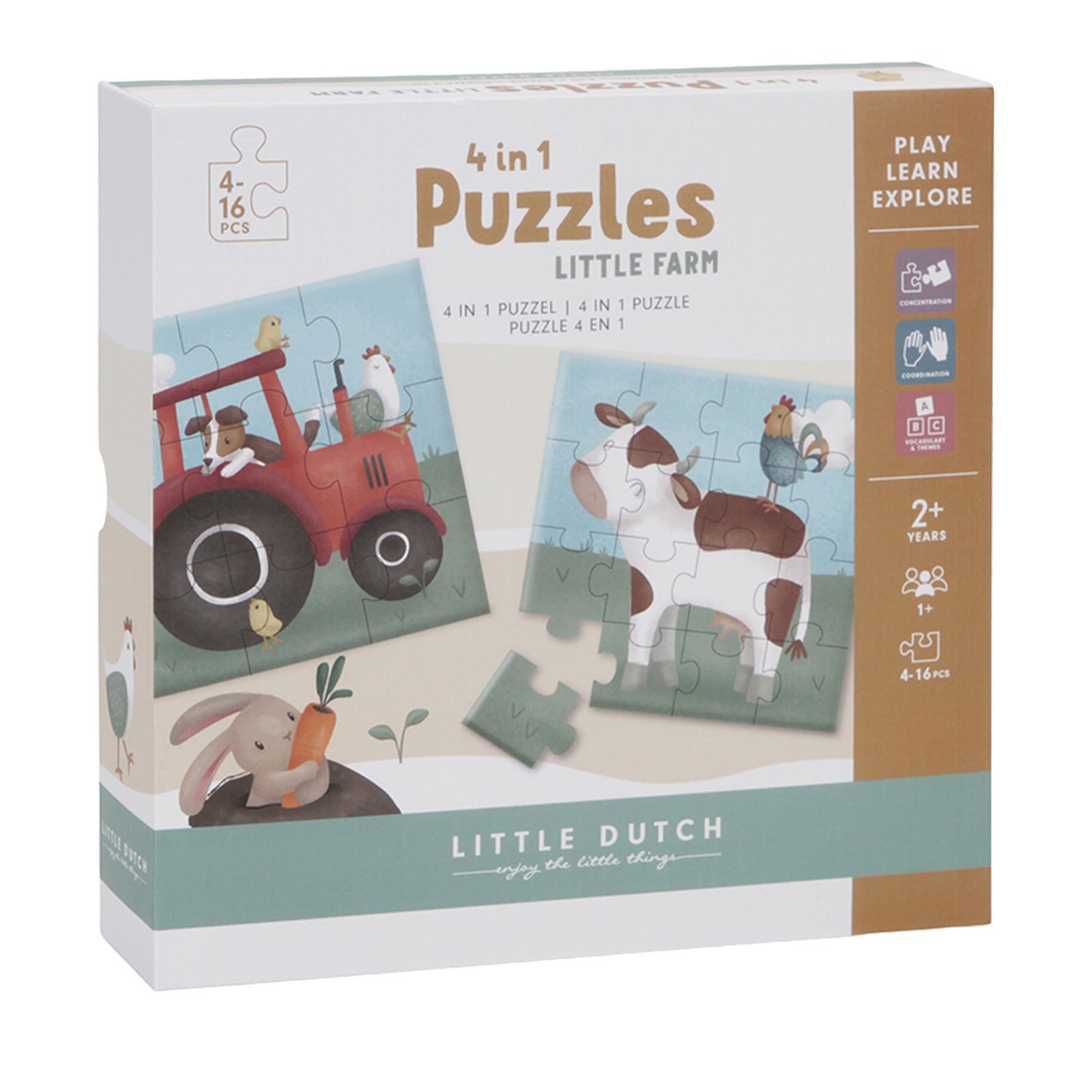 4 In 1 Puzzles – Little Farm