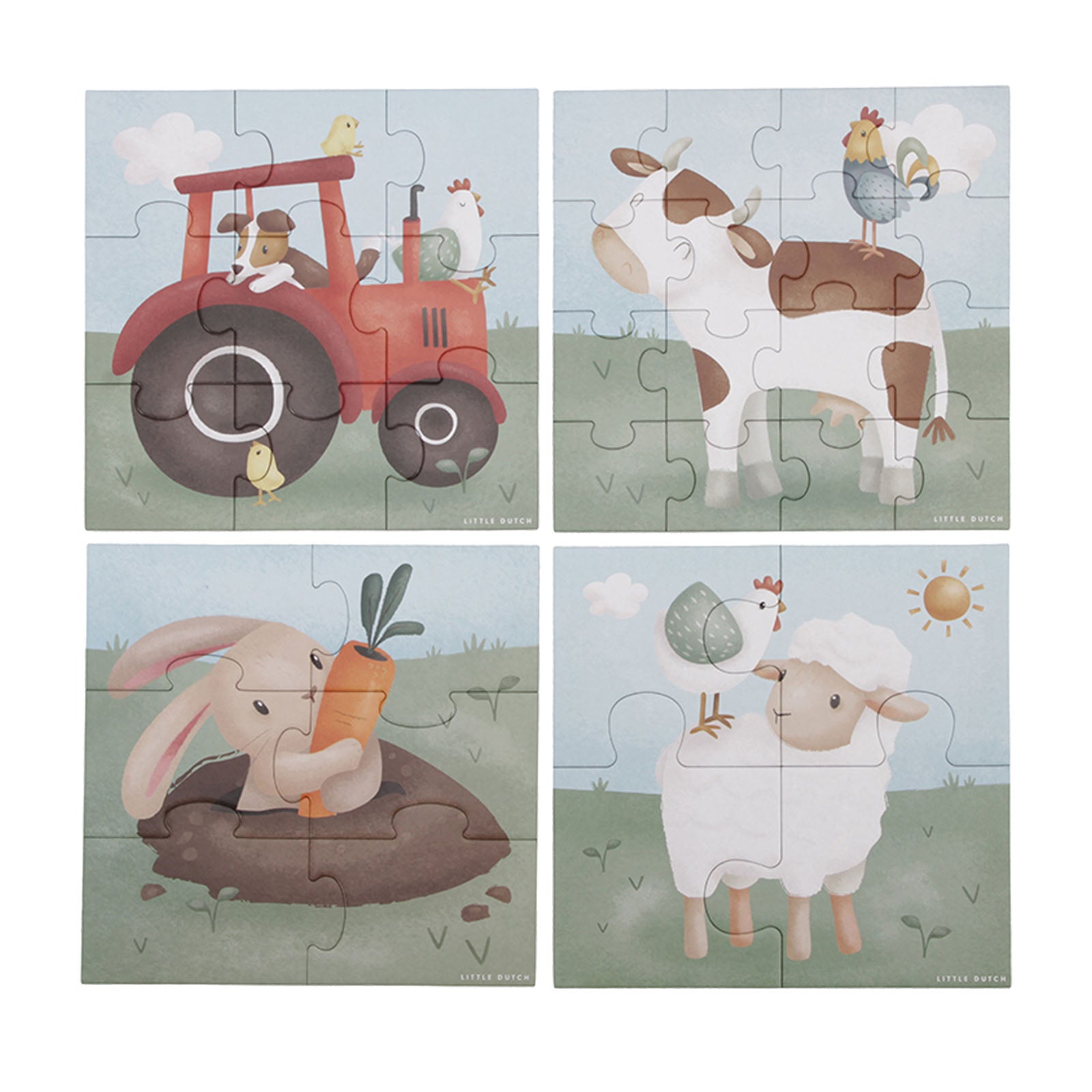 4 In 1 Puzzles – Little Farm