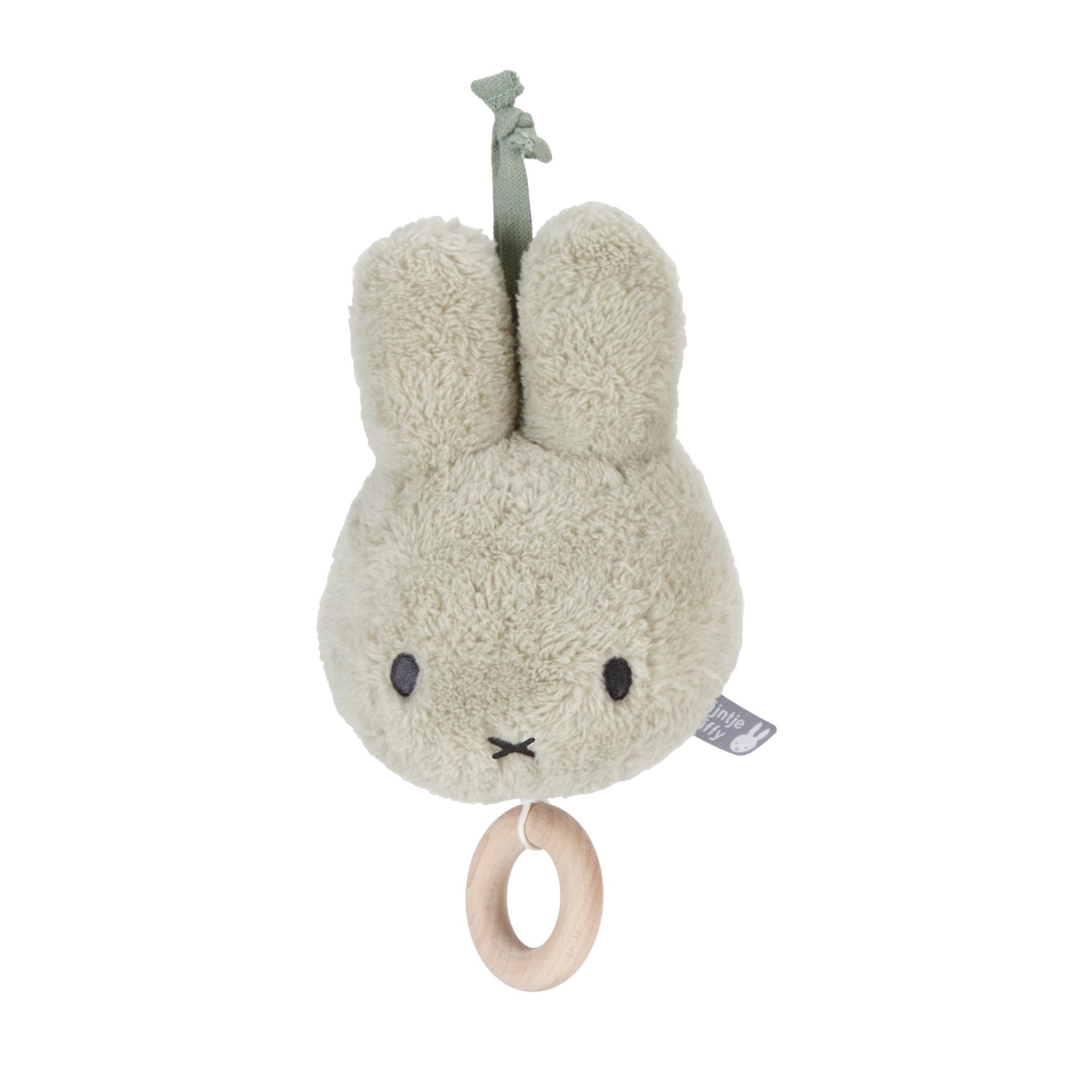 Miffy Pull Music Box Fluffy Green