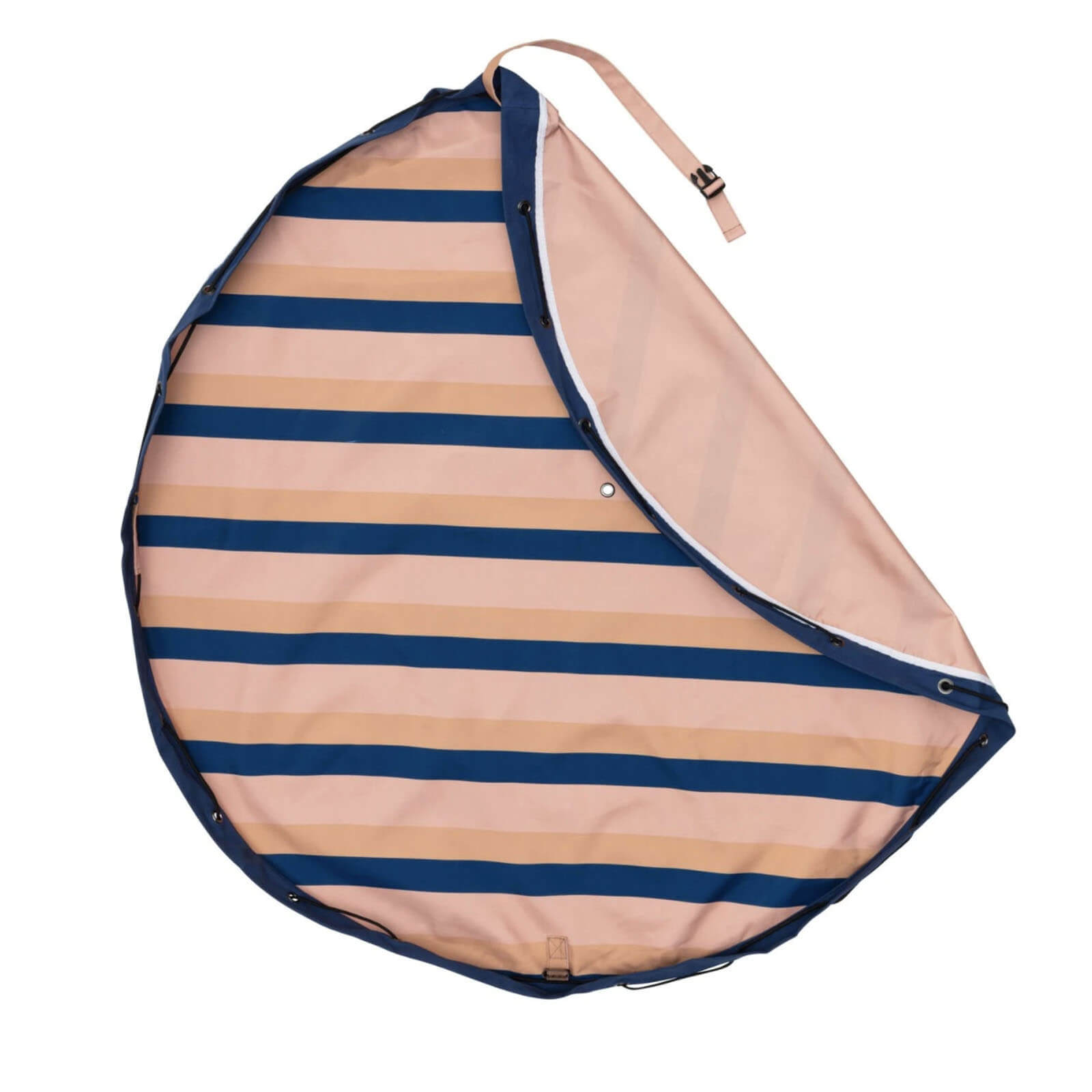 Outdoor Mokka Stripes Storage Bag / Playmat