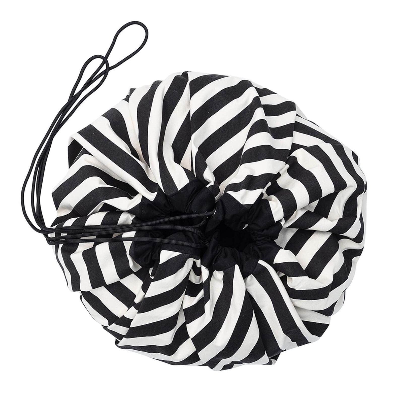 Black Stripes Storage Bag / Playmat